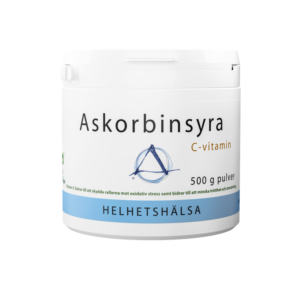 Helhetshälsa - Askorbinsyra pulver 500 g - Ekovital