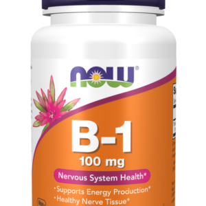 Now Foods - Vitamin B-1 100 mg 100 tabs - Ekovital