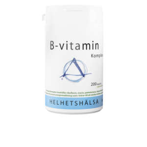 Helhetshälsa - B-vitaminkomplex 200 kapslar - Ekovital