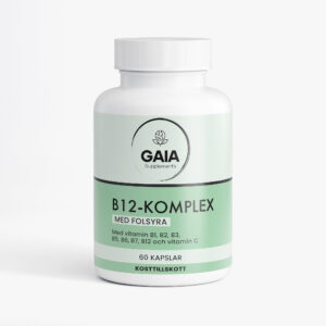 Gaia Supplements - B12-Komplex 60 kapslar - Ekovital