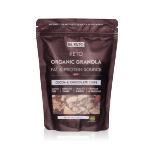 BeKeto - KETO Organic Granola – Cocoa & Chocolate Chips 250g EKO - Ekovital