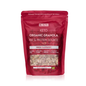 BeKeto - KETO Organic Granola – Fresh Raspberry 250g EKO - Ekovital