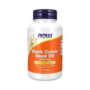 Now Foods - Black Cumin Seed Oil 1000 mg 60 softgels - Ekovital