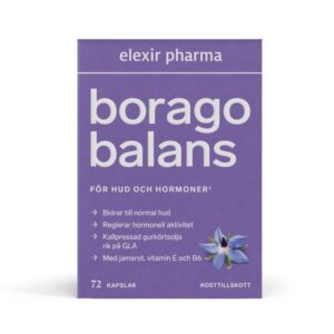 Elexir Pharma - Borago 72 kapslar - Ekovital