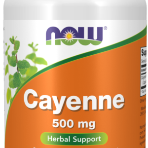 Now Foods - Cayenne 500 mg 100 vegkapslar - Ekovital