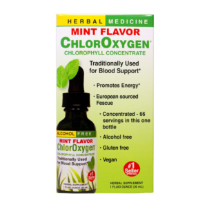 Herbs Etc. - ChlorOxygen® Chlorophyll Concentrate Mint Alcohol Free Liquid Extract 30ml - Ekovital