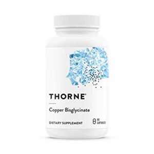 Thorne - Copper Bisglycinate 60 kapslar - Ekovital