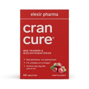 Elexir Pharma - Cran Cure 60 tabletter - Ekovital