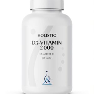 Holistic - D-vitamin 2000 IE 360 kapslar - Ekovital