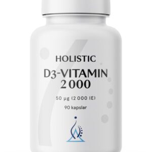 Holistic - D-vitamin 2000 IE 90 kapslar - Ekovital