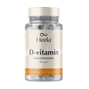 Heela - D-vitamin 2500 ie 90 kaps - Ekovital