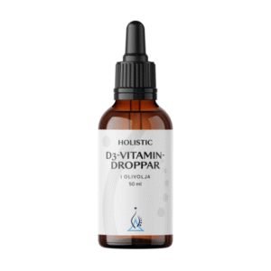 Holistic - D-vitamin droppar i olivolja 50 ml - Ekovital