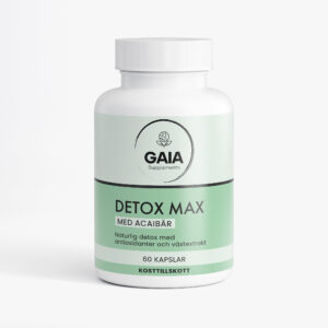 Gaia Supplements - Detox Max 60 Kapslar - Ekovital