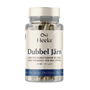 Heela - Dubbel Järn 90 kaps - Ekovital