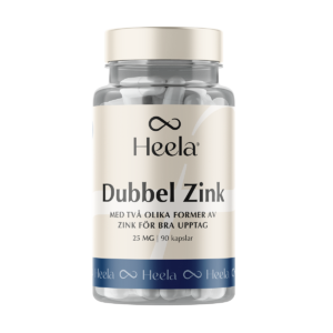 Heela - Dubbel Zink 60 kaps - Ekovital