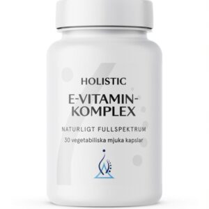 Holistic - E-vitaminkomplex 30 vegkapslar - Ekovital