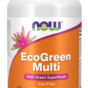 Now Foods - EcoGreen Multi Vitamin 180 vegcaps - Ekovital