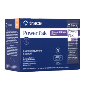 Trace Minerals - Electrolyte Stamina Power Pak Concord Grape 30 packets - Ekovital