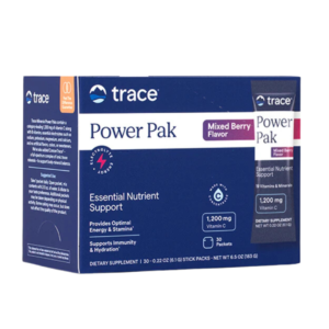 Trace Minerals - Electrolyte Stamina Power Pak Mixed Berry 30 packets - Ekovital