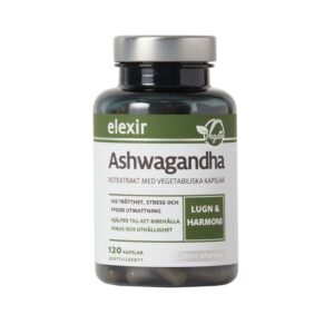 Elexir Pharma - Ashwagandha 120 kapslar - Ekovital