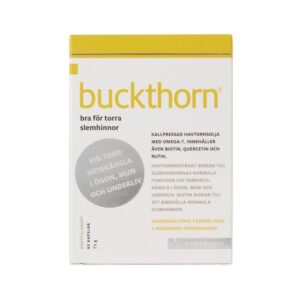 Elexir Pharma - Buckthorn 1000 mg 60 kapslar - Ekovital