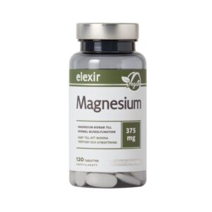 Elexir Pharma - Magnesium 375 mg 120 tabletter - Ekovital