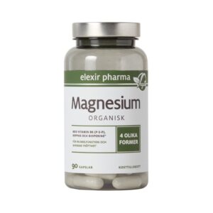 Elexir Pharma - Magnesium Organisk 90 kapslar - Ekovital