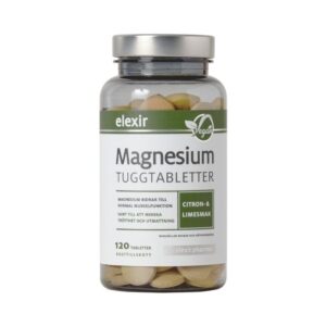 Elexir Pharma - Magnesium Tuggtabletter 120 st - Ekovital