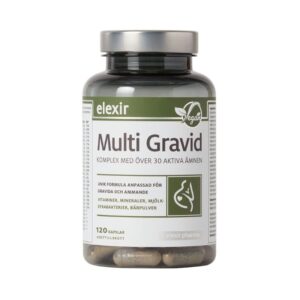 Elexir Pharma - Multi Gravid 120 kapslar - Ekovital