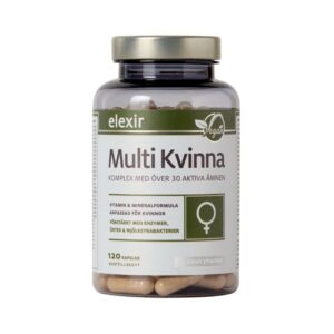 Elexir Pharma - Multi Kvinna 120 kapslar - Ekovital