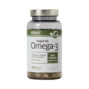 Elexir Pharma - Omega-3 Vegan 120 kapslar - Ekovital