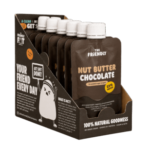 The Friendly - Nut butter Chocolate 40g 12-pack - Ekovital