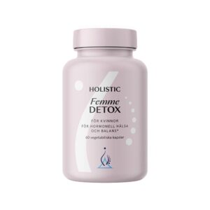 Holistic - Femme Detox 60 kapslar - Ekovital