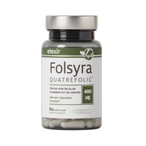 Elexir Pharma - Folsyra 60 kaps - Ekovital