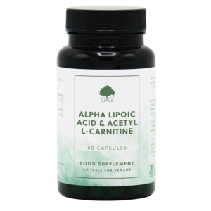 G&G Vitamins - G&G Alpha Lipolic Acid and Acetyl L-Carnitine 60 kapslar - Ekovital