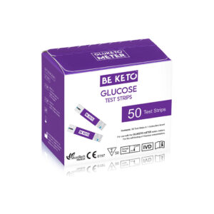 BeKeto - GluKeto Meter – Glucose Strip Tests 50 pcs. - Ekovital