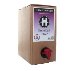 Hälsokosthuset - Hälsokosthuset Kolloidalt Silver 3 liter 10 ppm BIB - Ekovital