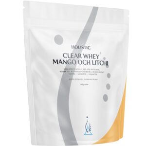 Holistic - Clear Whey Vassleproteinisolat Mango och Litchi 400g - Ekovital