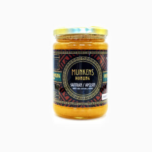 Munkens Hälsa - Honung Raw Apelsin & Saffran 500g - Ekovital
