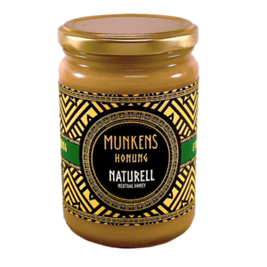 Munkens Hälsa - Honung Raw Naturell 500g - Ekovital