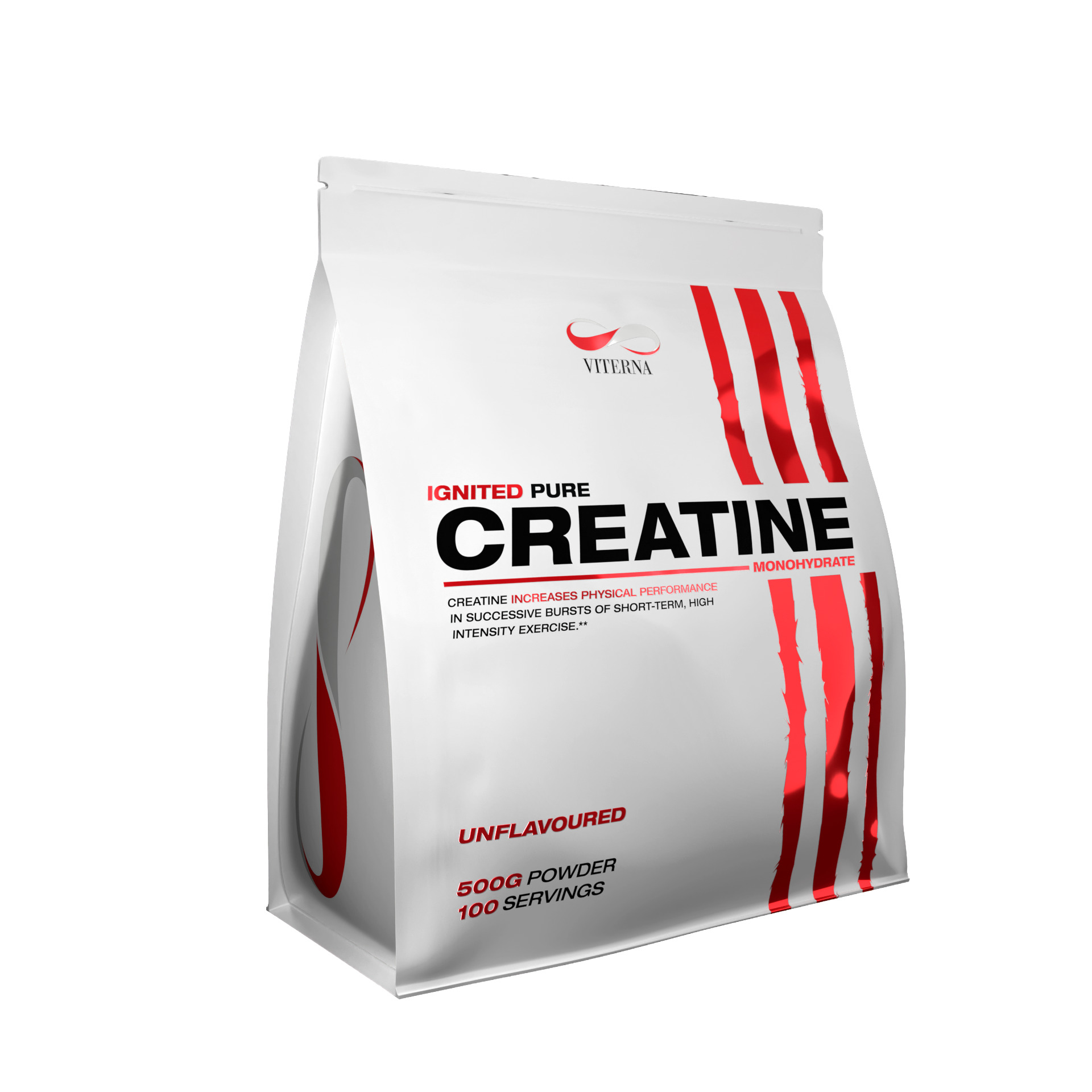 Viterna - Ignited Creatine 500g Påse - Ekovital