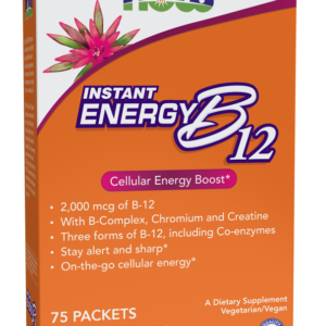 Now Foods - Instant Energy B-12 - 75 Packets - Ekovital