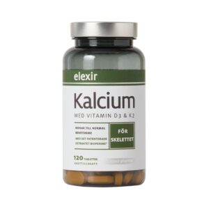 Elexir Pharma - Kalcium 120 tabletter - Ekovital