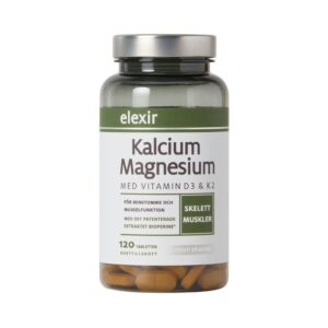 Elexir Pharma - Kalcium/Magnesium 120 tabletter - Ekovital