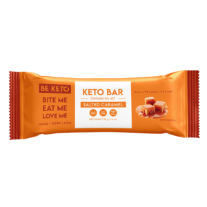 BeKeto - KETO Bar Chocolate covered Salted Caramel 40g - Ekovital