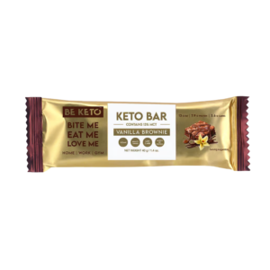 BeKeto - KETO Bar Vanilla Brownie 40g - Ekovital