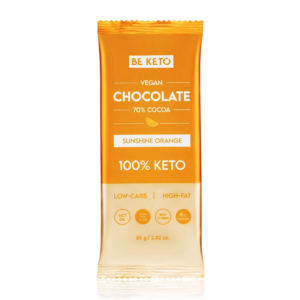 BeKeto - KETO Chocolate Sunshine Orange 80g - Ekovital