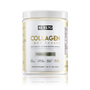 BeKeto - KETO Collagen Vanilla + MCT 300g - Ekovital
