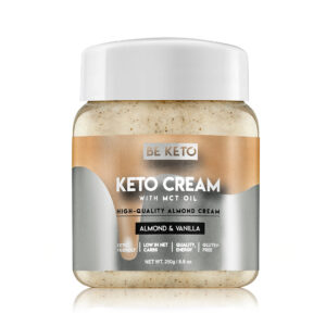 BeKeto - KETO Cream Almond & Vanilla 250g - Ekovital