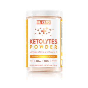 BeKeto - KETO Electrolytes Powder – Sunshine Orange 200g - Ekovital